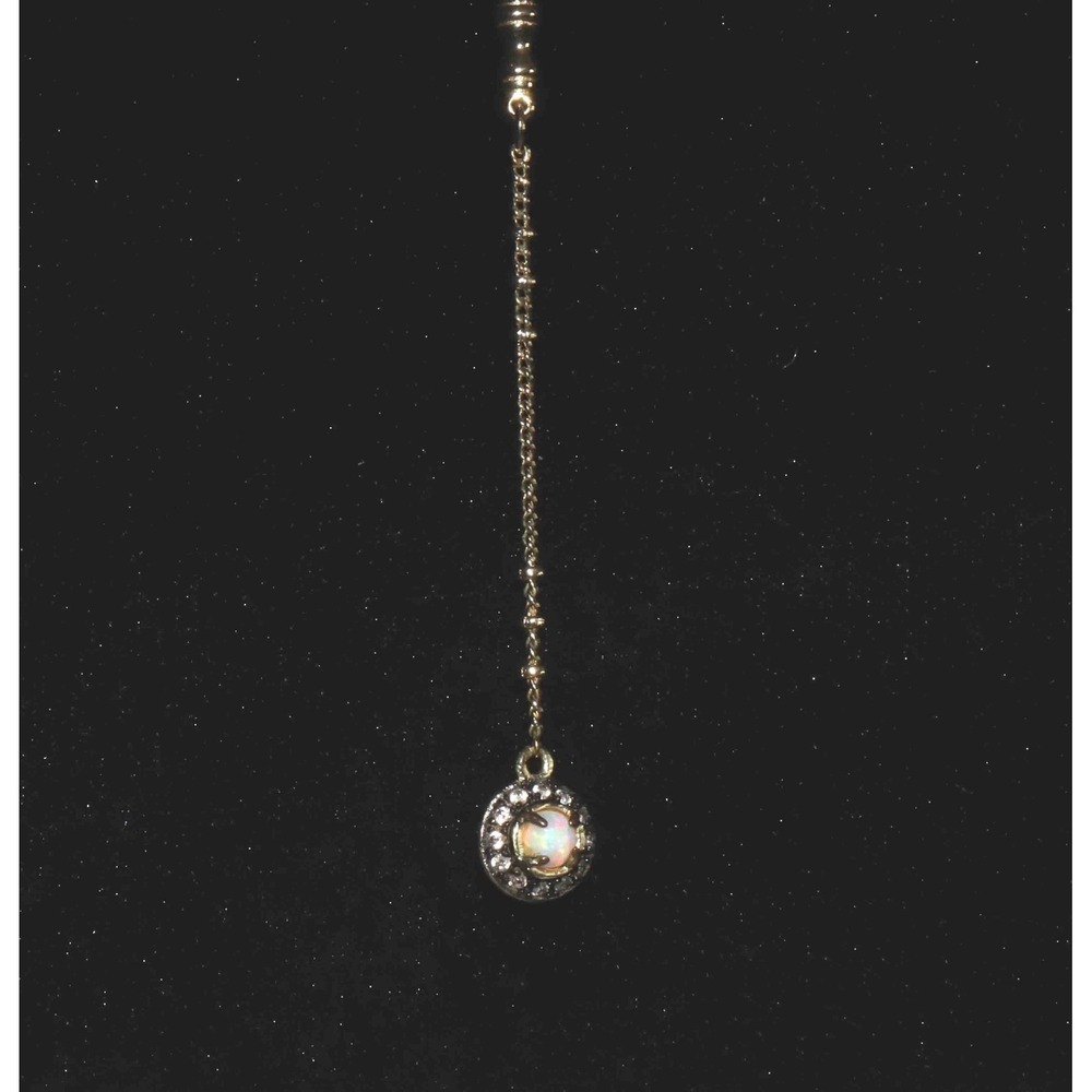 3 Kendra Scott Golt Tone Necklaces 28", 38" & 16" w/ 7" drop - Picture 4 of 11